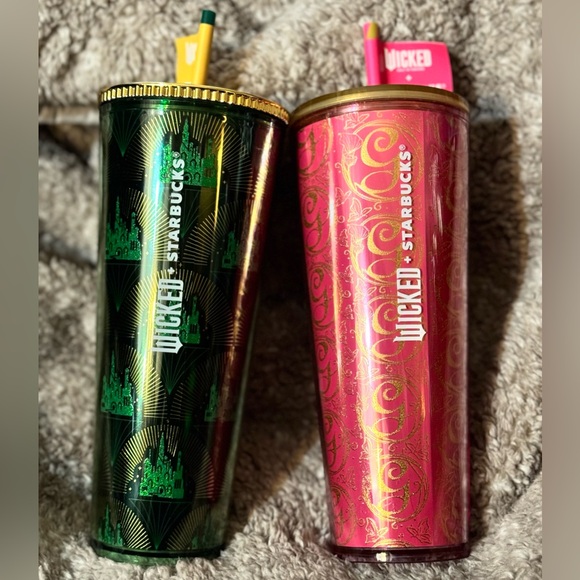 Starbucks Other - Limited 2024 Wicked Starbucks Tumblers Set- Sold Out!